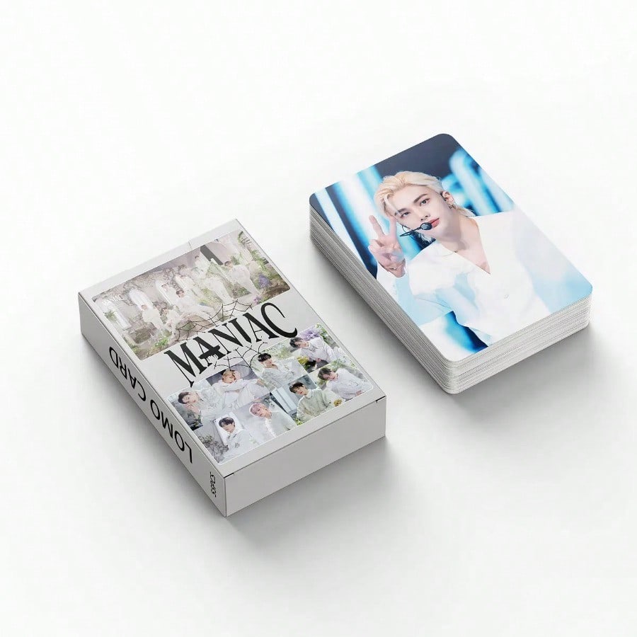 Skzoo Sheet Kpop Lomo Cards Album Small Card Photo Printing High-quality Bangchan MANIAC JAPAN ENCORE MAGIC STAR XMAS 55 Entertaining Play Safe