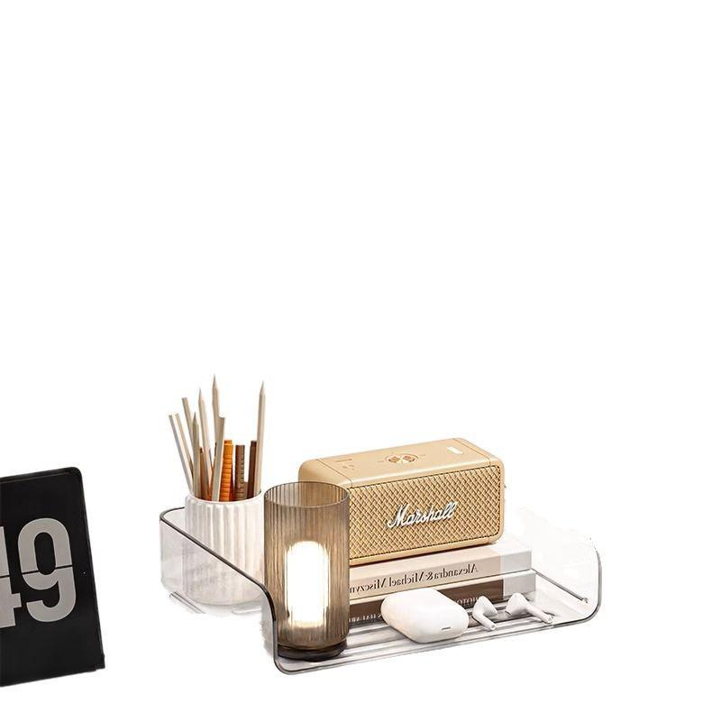 Acryl A4 Schreibtischorganizer: Transparentes Ablage- & Bücherregal