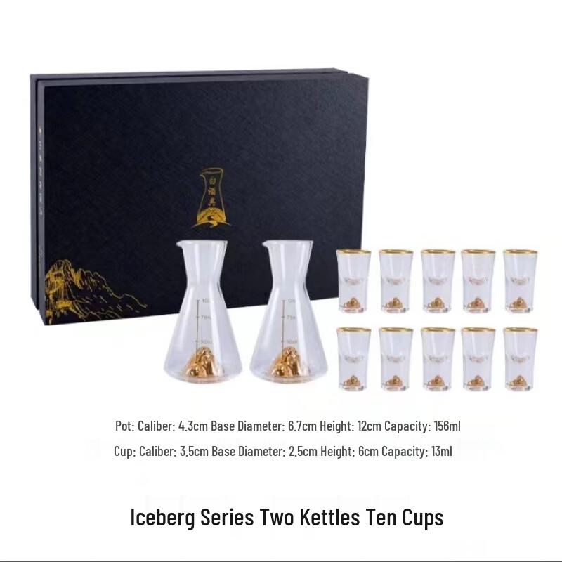 

Подарочный набор бокалов для китайского байцзю