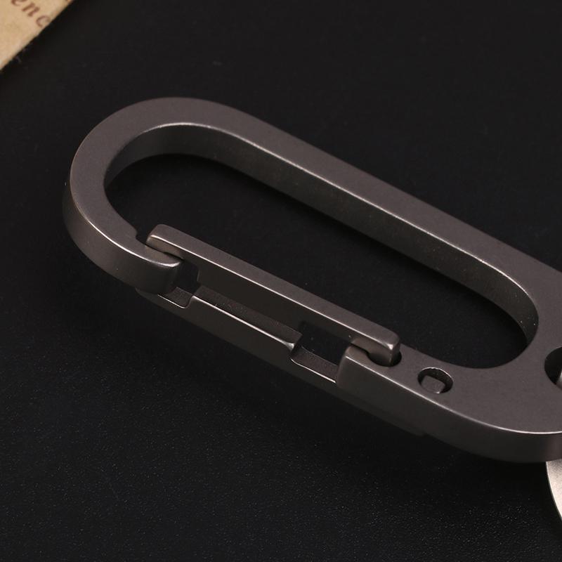 Paslanmaz Çelik Tokalar Edc Dış Mekan Aleti Metal Toka Anahtarlık Araba Aksesuarları Anahtarlık Kolye Ucu Erkek İçin Hediye