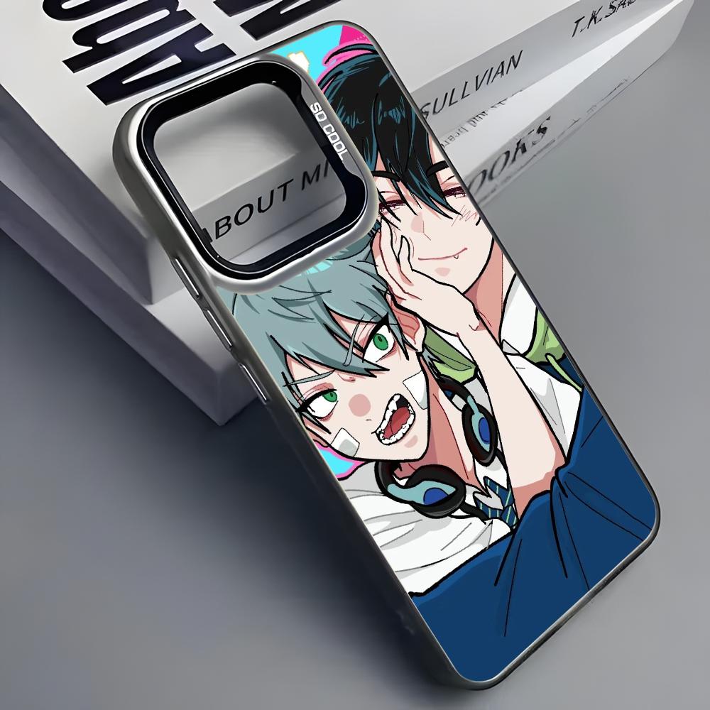 Korean Alien Stage Ivan Till Phone Case For iPhone 16 15 14 13 12 11 Pro Max Grey Black Matte Laser Metallic Aurora Funda