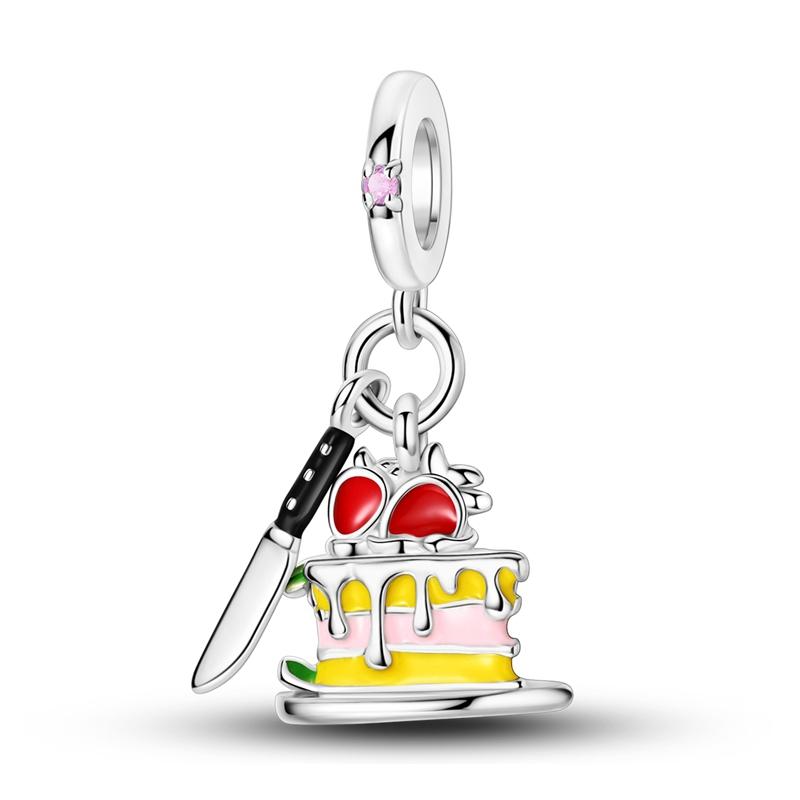 Newest Charms Beads Copper Colorful Dangle Cute Pets Pendants Fit Original Bracelet Necklace Diy Jewelry Gift