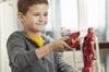 Hasbro MARVEL Titan Hero Blast Gear Iron Man E7380 Figurină autentică de 12 inchi cu lansator