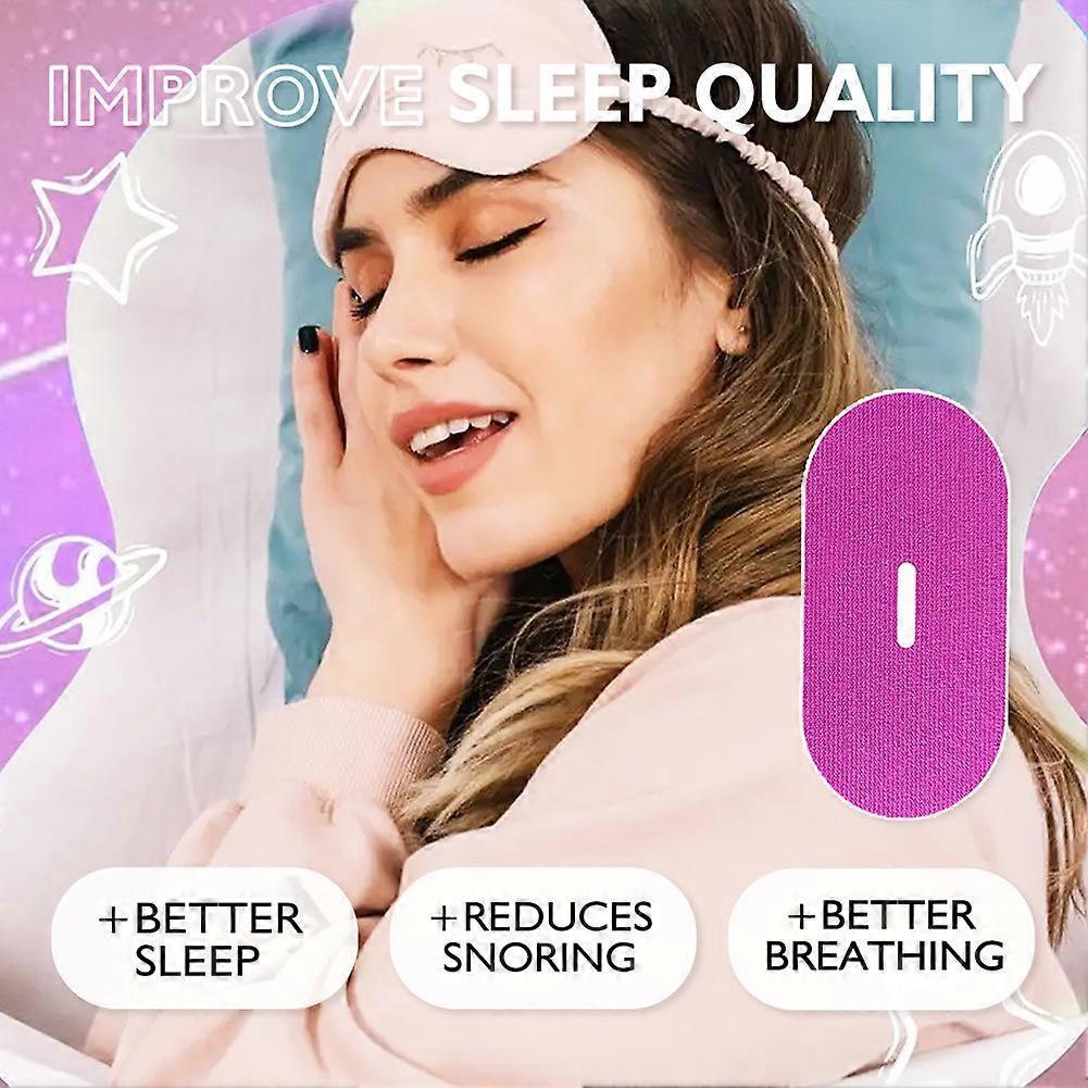 Mouth Tape For Sleeping, Hypoallergenic Mouth Tape for Anti Snoring, Anti Snoring Mouth Strips for Less Mouth Breathing