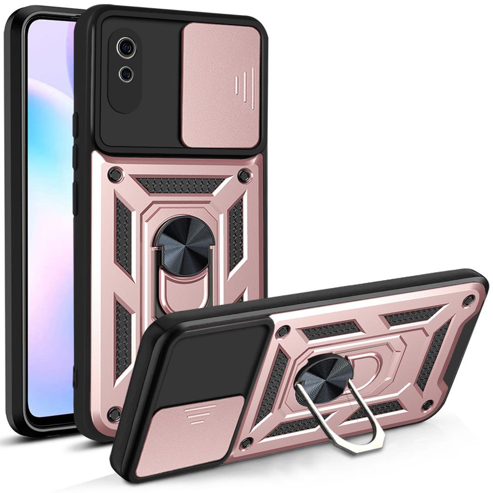 Θήκη για Xiaomi Redmi 9A, Προστατευτική Κάμερα, Αντικραδασμική Θήκη Αυτοκινήτου, Δαχτυλίδι για Xiaomi Redmi 9AT, Redmi 9AT 9A T