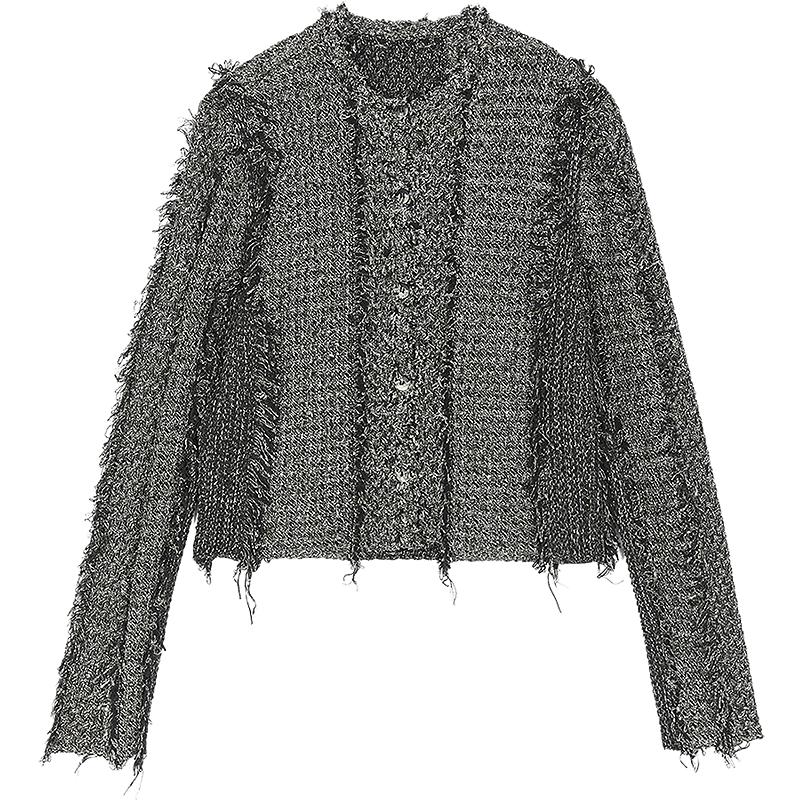 

JNBY 2025 Autumn Round Neck Cardigan Sweater L