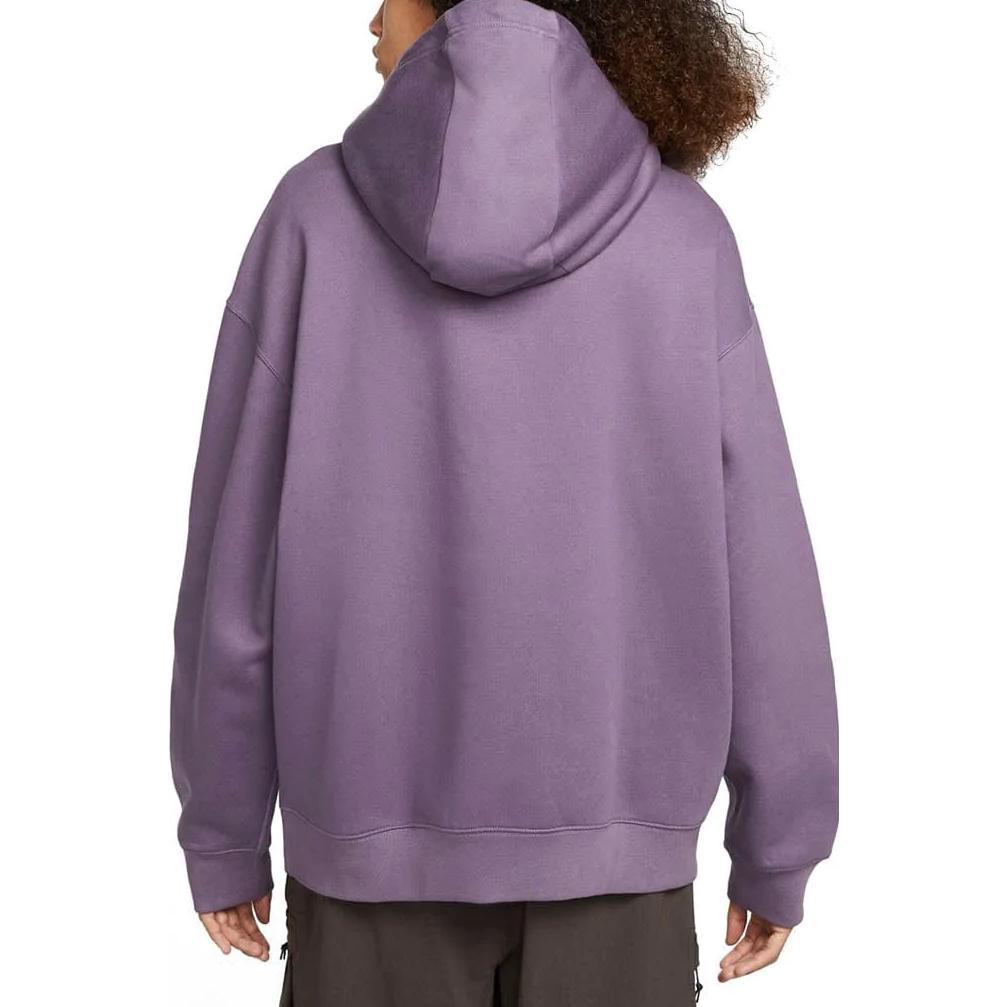 Nike ACG Therma-FIT Solid Color Logo Embroidery Hoodie Long Sleeve Sweatshirt Unisex Tops Grey Purple DH3087-553