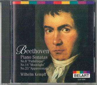 

CD WILHELM KEMPFF Beethovenpiano Sonatas No.8pathe EJS1034 POLY MEDIA Japan Classical Used