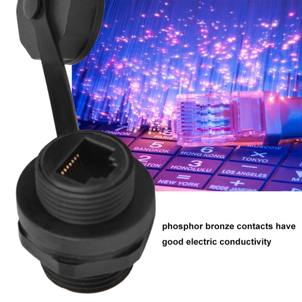 2 buc Conector RJ45 Ecranat CAT6 Cuplor Pasaj Cuplor Cablu Ethernet Conectare Cablare