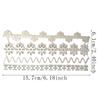 Wellen-Spitzen-Metall-Stanzformen Schablonen für DIY-Scrapbooking Dekorative Prägepapierkarten Vorlage Dekor Stanzteile
