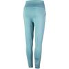 PUMA High Waist Running Fitness Training Elegant Solid Color Nine Point Sports Pants Women bottoms Dark-Blue 520267-48