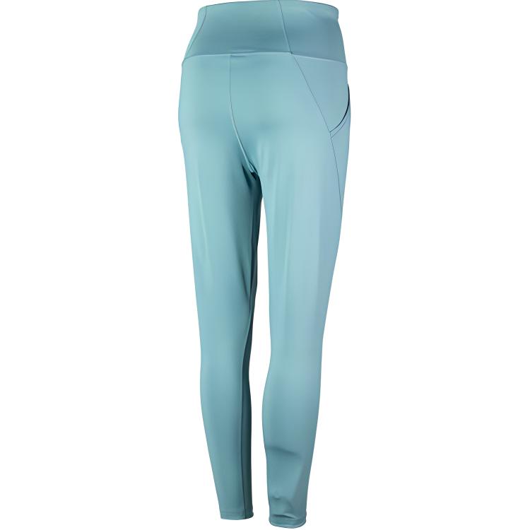 PUMA High Waist Running Fitness Training Elegant Solid Color Nine Point Sports Pants Women bottoms Dark-Blue 520267-48
