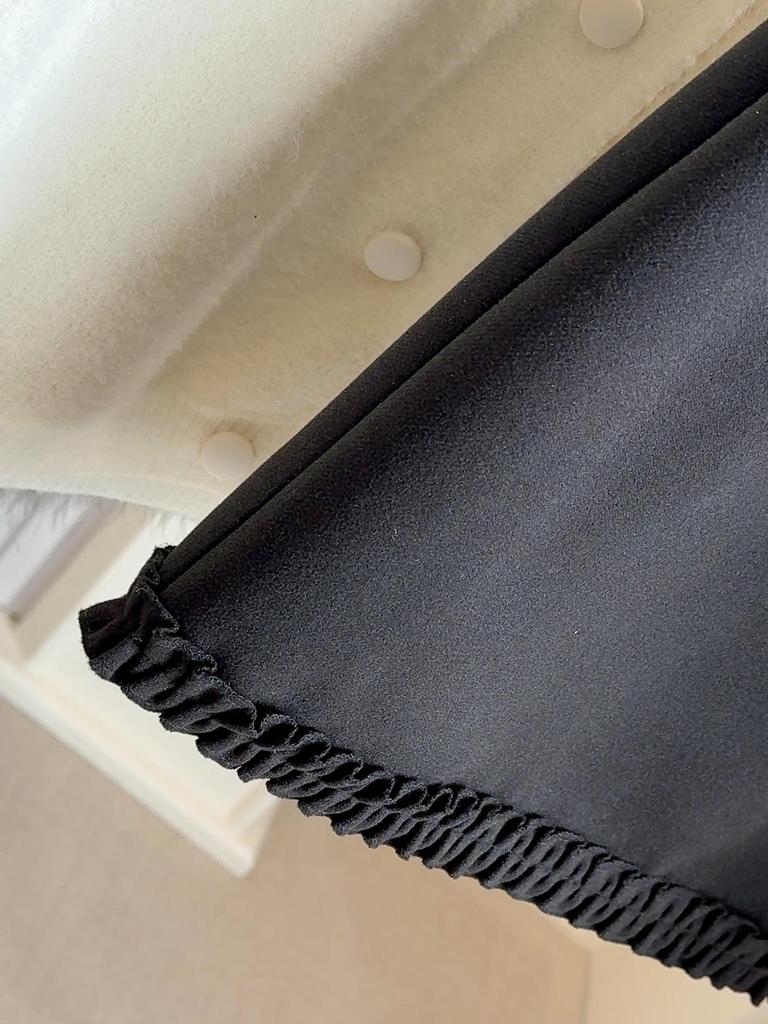 Korean Style High-Waist Wool Plaid Skirt - Women's Autumn/Winter Slim-Fit, Hip-Hugging, Anti-Exposure Short Skirt