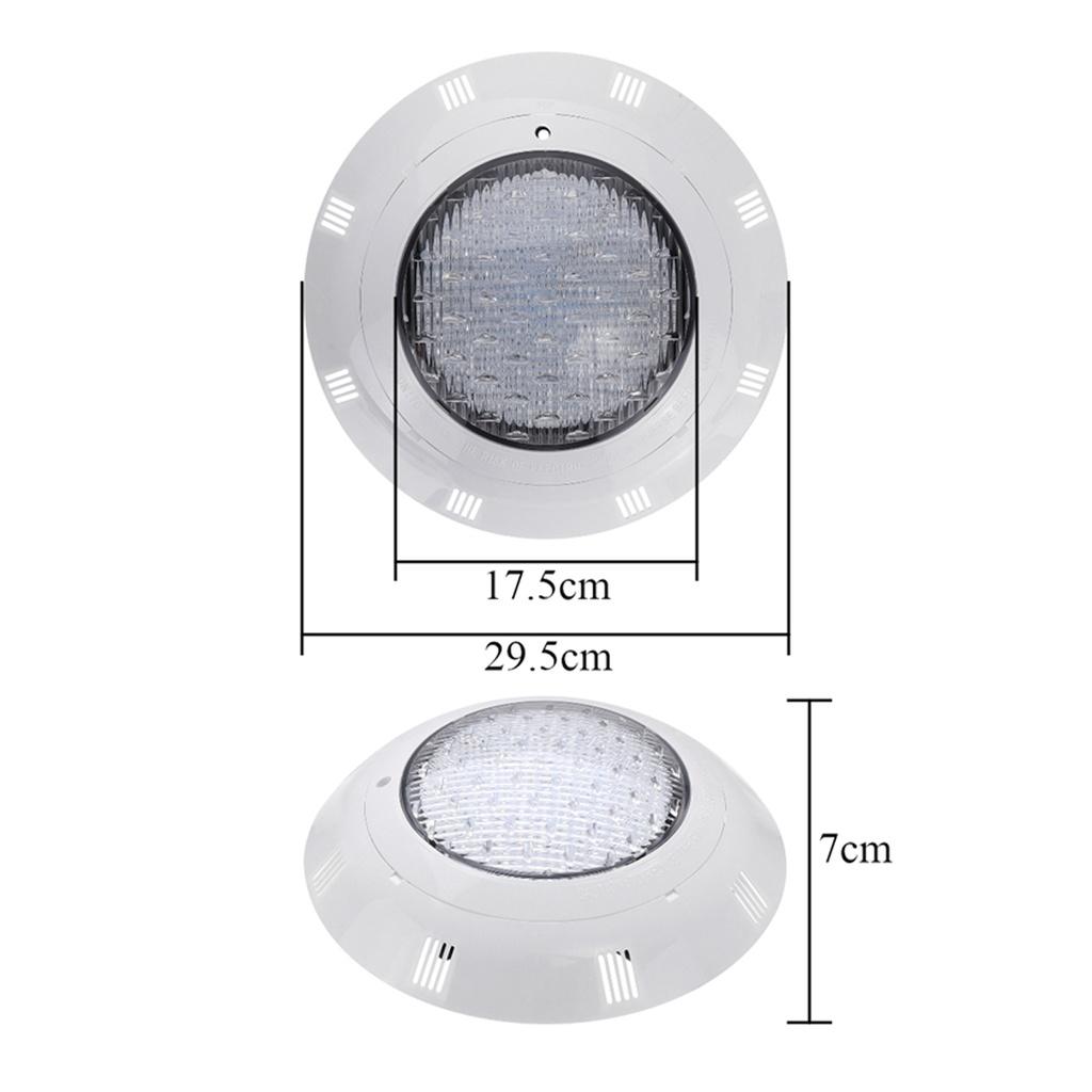 IP68 RGB LED Swimming Pool Light 360/460LED Waterproof AC12V Outdoor Underwater Lamp Pond Spotlight with Remote Control