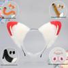 Handmade Plush Cat Girl Maid Fox Beast Ear Headband Hair Accessory