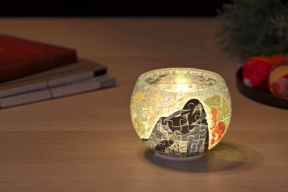 Yanoman 80-Piece Jigsaw Puzzle, Lampshade Puzzle, Touken Ranbu: Yamabagiri Kunihiro (10x14.7cm), 2201-44, with Piece Request Postcard and Dedicated