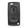 Car Key Case For Peugeot 207 307 308 407 607 For Citroen C2 C3 C4 L C8 Flip Folding Car Key Shell 2  Buttons CE0536