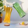 1 stk. Bærbar Mælkete Drikkeflaske Drikkeflaske Plastik Vandkopper Gennemsigtig Te Kaffe Flaske Saft Drikkeflasker