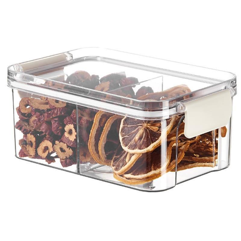Transparent Plastic Food-Grade Storage Jar for Candy, Tea, Grains, and Cereal