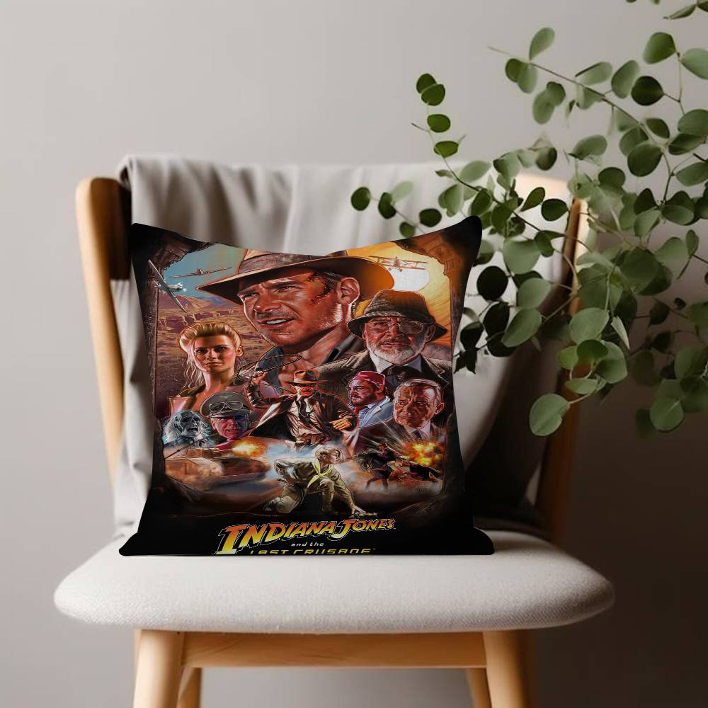 Indiana Jones pillow cover sofa cushion cover home room decoration children gift