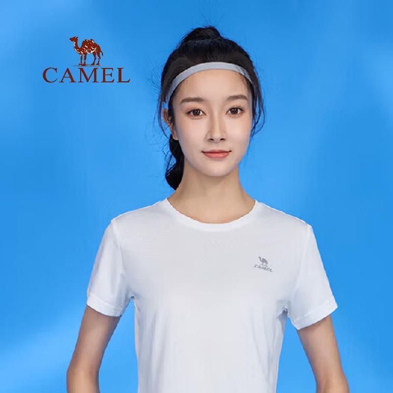 CAMEL Women s Quick-Dry Breathable Short Sleeve Sports T-Shirt XL