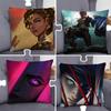 Arcane Season 2 Pillow Case Pillowcase Home Sofa Cushions Car Cushions Pillowcover Office Pillowshell Pillow