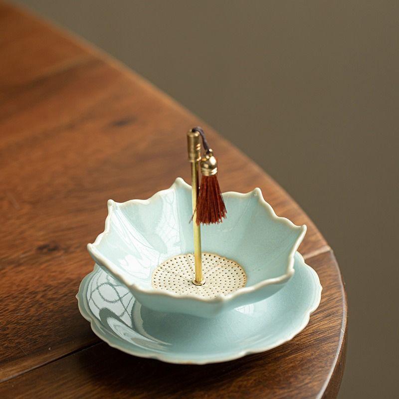 Tea Strainer Creative Handmade Rotating Umbrella Filter Tea Ceremony SetAnti Scalding Filter Small Ornament Tea Accessories Gift