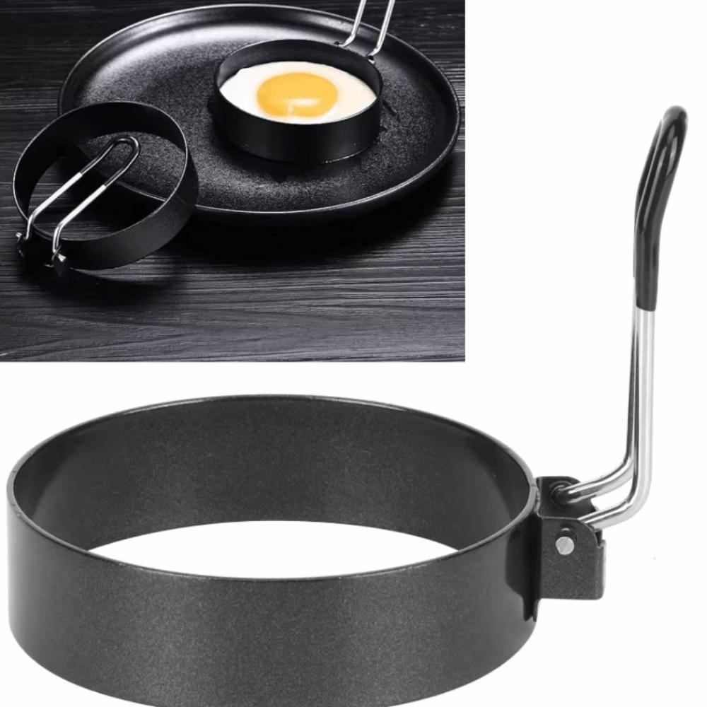 6pcs Nonstick Omelette Mold Stainless Steel Pancake Mold Household Egg Mold  Breakfast