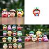16pcs Crayon Shin Chan Fruit Shape Design Model Ornament Set For Kids And Teens