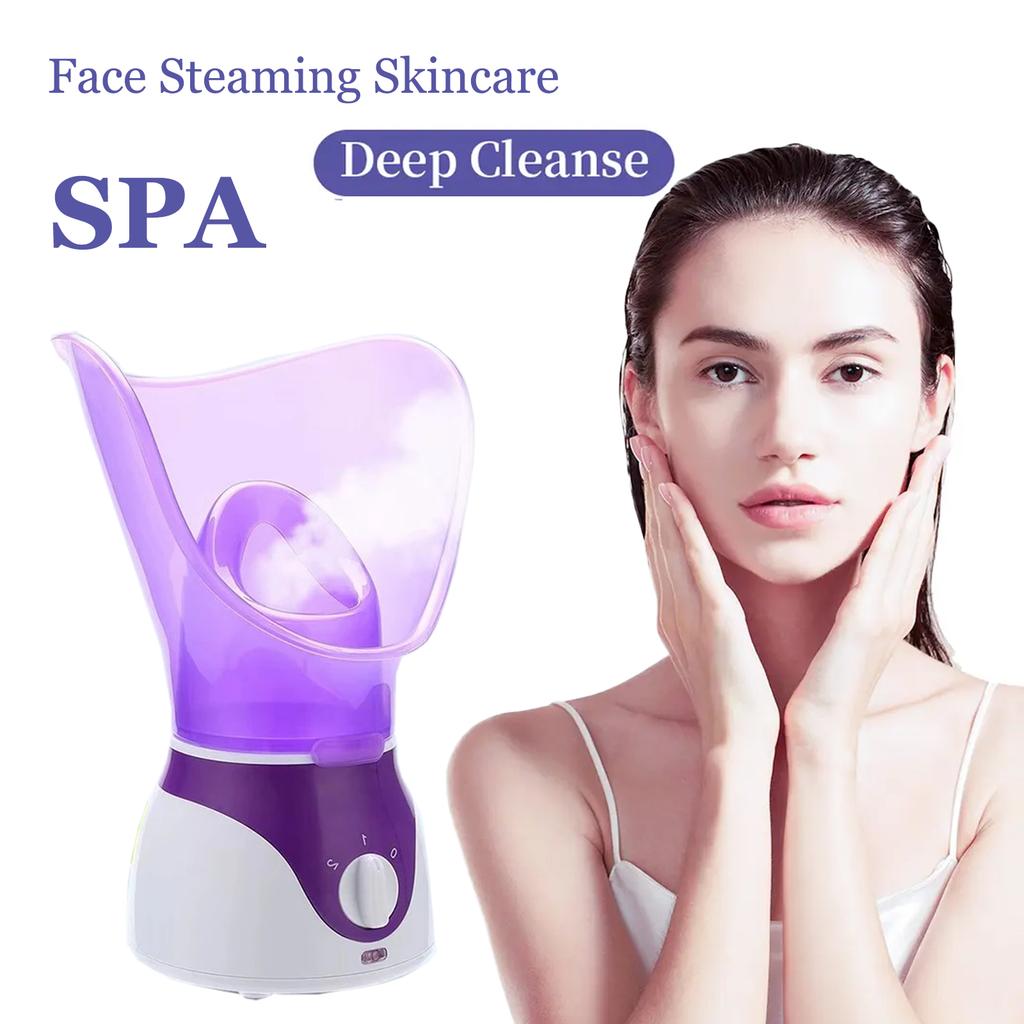 50ML Facial Steamer Nose Steamer Hot Sprayer Face Humidifier Skin Moisturizing Pores Cleansing Skin Deep Hydration Control Oil