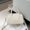 Natural Cowhide Leather Bucket Bag For Women New Cross-Border Style Fashion Trendy Handheld Single Shoulder  Soft Leather Bag