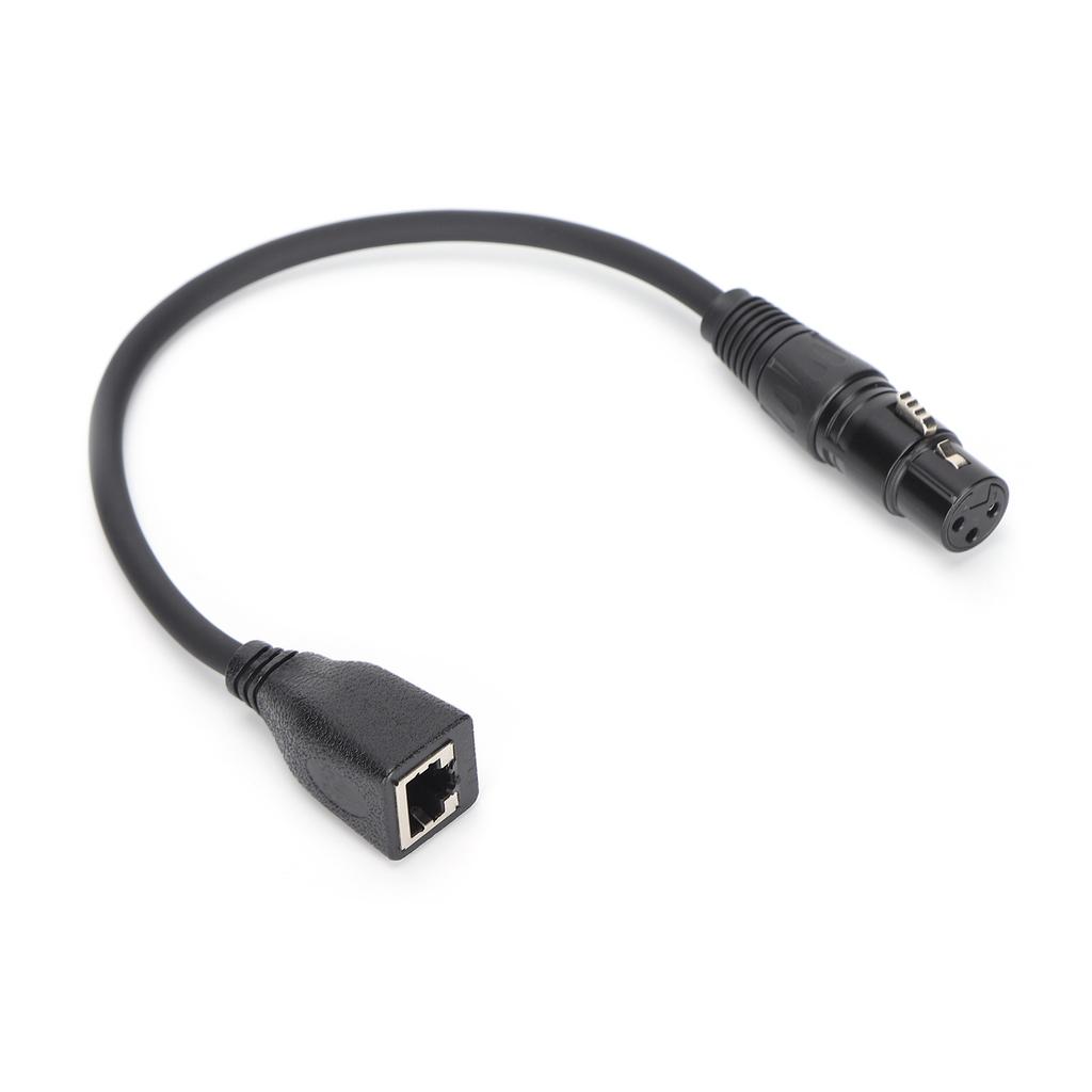 JORINDO JD6095 Adaptor Cable XLR Female To RJ45 Female OxygenFree Copper Adaptor Cable