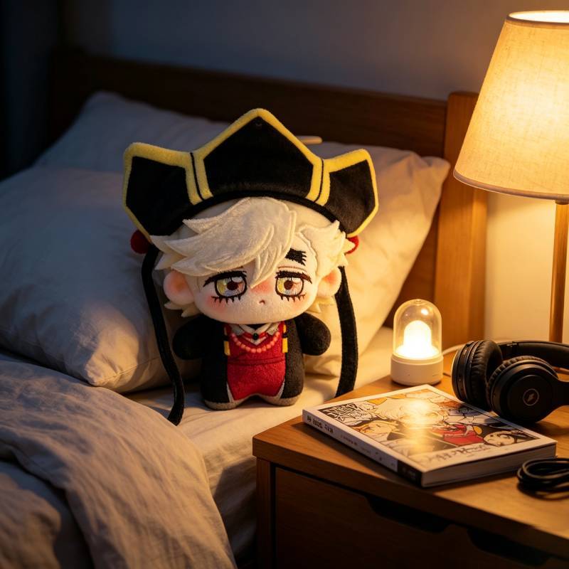 Demon Slayer Kids Plush Doll With Teacher Hat For Children And Collectors
