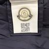 Used MONCLERDown jacket Dark navy Nylon mens