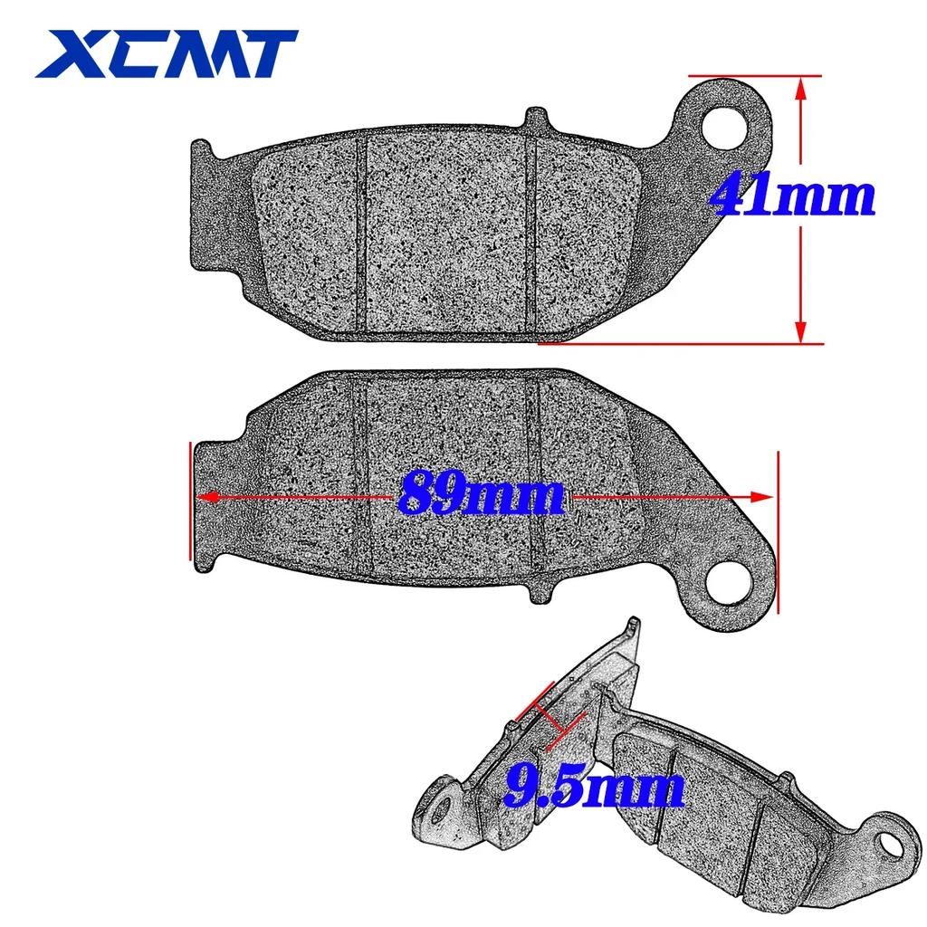 Motorcycle Rear Brake Pads for Honda CB125R CB125F GLR125 18-21 CBR125 11-16 MSX125 Grom 13-21 CBF150 07-12 CBF190 CB190R 16-18
