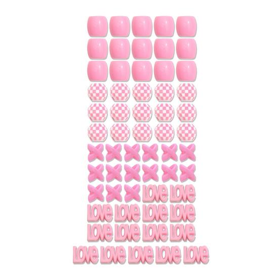 60Pcs Braid Hair Accessories, Heart Letter Shape Hair Rings, Large Hole Design Hair Beads for Thick Braids Dreadlocks Multi-Strand Hair DIY
