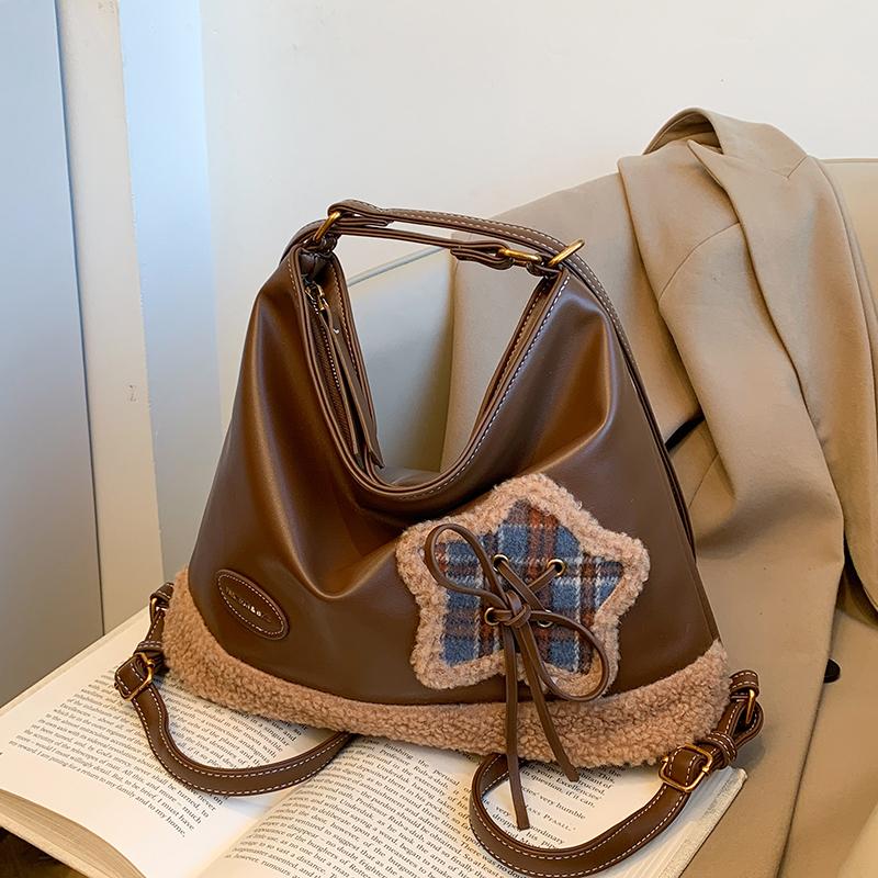 

Многофункциональный женский рюкзак, повседневная дорожная сумка через плечо, вместительный мягкий кожаный рюкзак для девочек, рюкзак Mochila кофейный