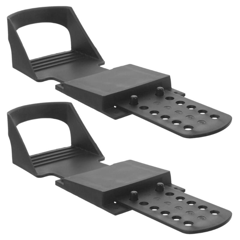 Rowing Machine Foot Pedals Nonslip Practical Trainer Pedal Light Weight Fitness Equipment Pedals for Sports Exercise