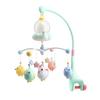 Baby Musical Crib Mobile with Night Light Multifunctional Rotating Music Box for Newborn Infant Green