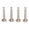 4 Stück Stoßdämpferstift Stahl Presspassung Stoßdämpferstift-Kit für ARRMA 17 18 RC-Car Silber