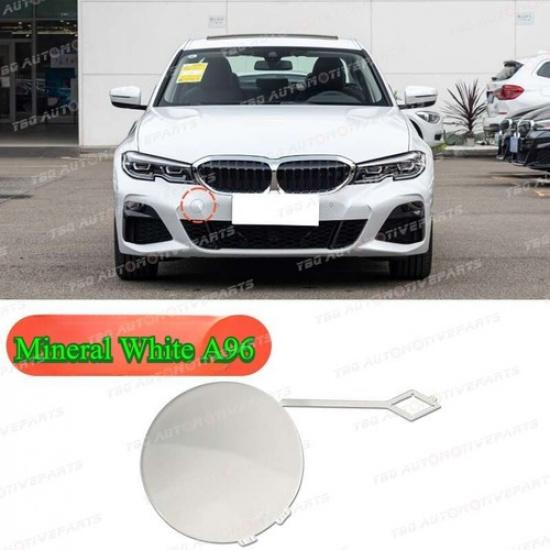 Front Bumper Tow Hook Hole Eye Cover For BMW 3 Series G20 G21 M Sport -