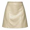 Women's Leather Bodycon Skirt with Zipper, Color