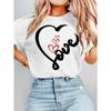 1pc Short Sleeved Round Neck Women's T-shirt, Suitable for Spring, Autumn, and Summer, Trendy and Distinctive Prints, Preferred for Leisure Travel,