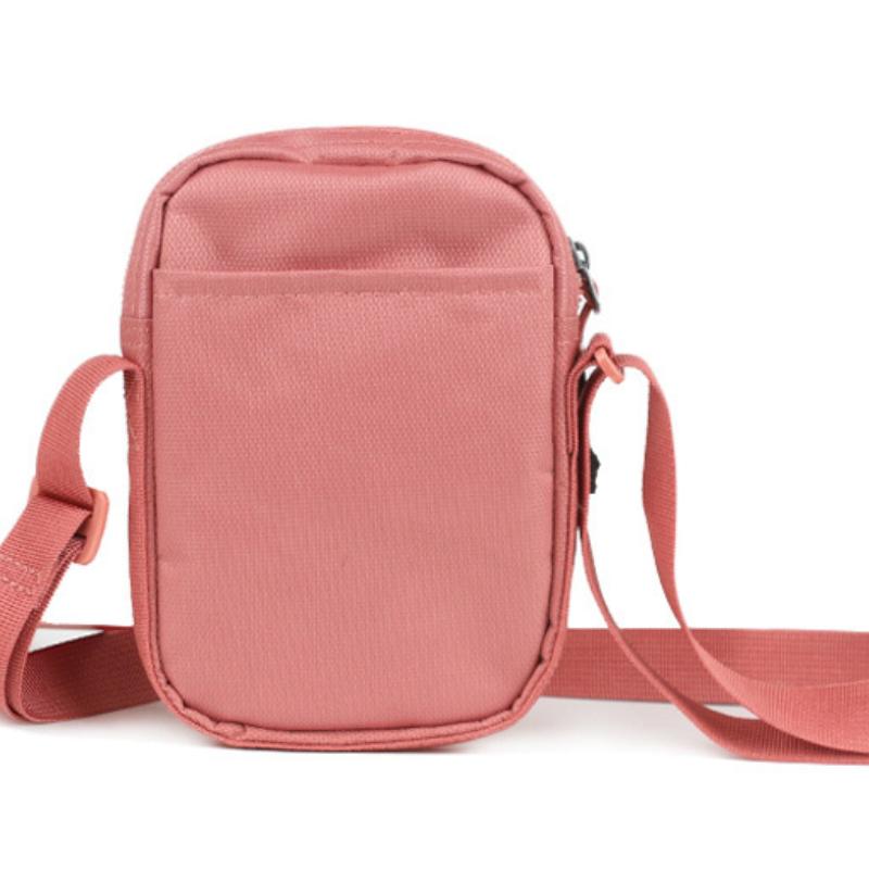 Nike Heritage Polyamide Crossbody Bag Regular Unisex Canyon Pink Casual BA5871-689