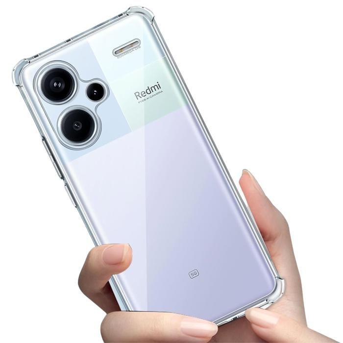 Case - Phonillico® - Xiaomi Redmi Note 13 PRO PLUS 5G - Soft - Transparent - Shockproof