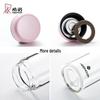 Cino N6110 Portable Single-Layer Glass Cup with Lid