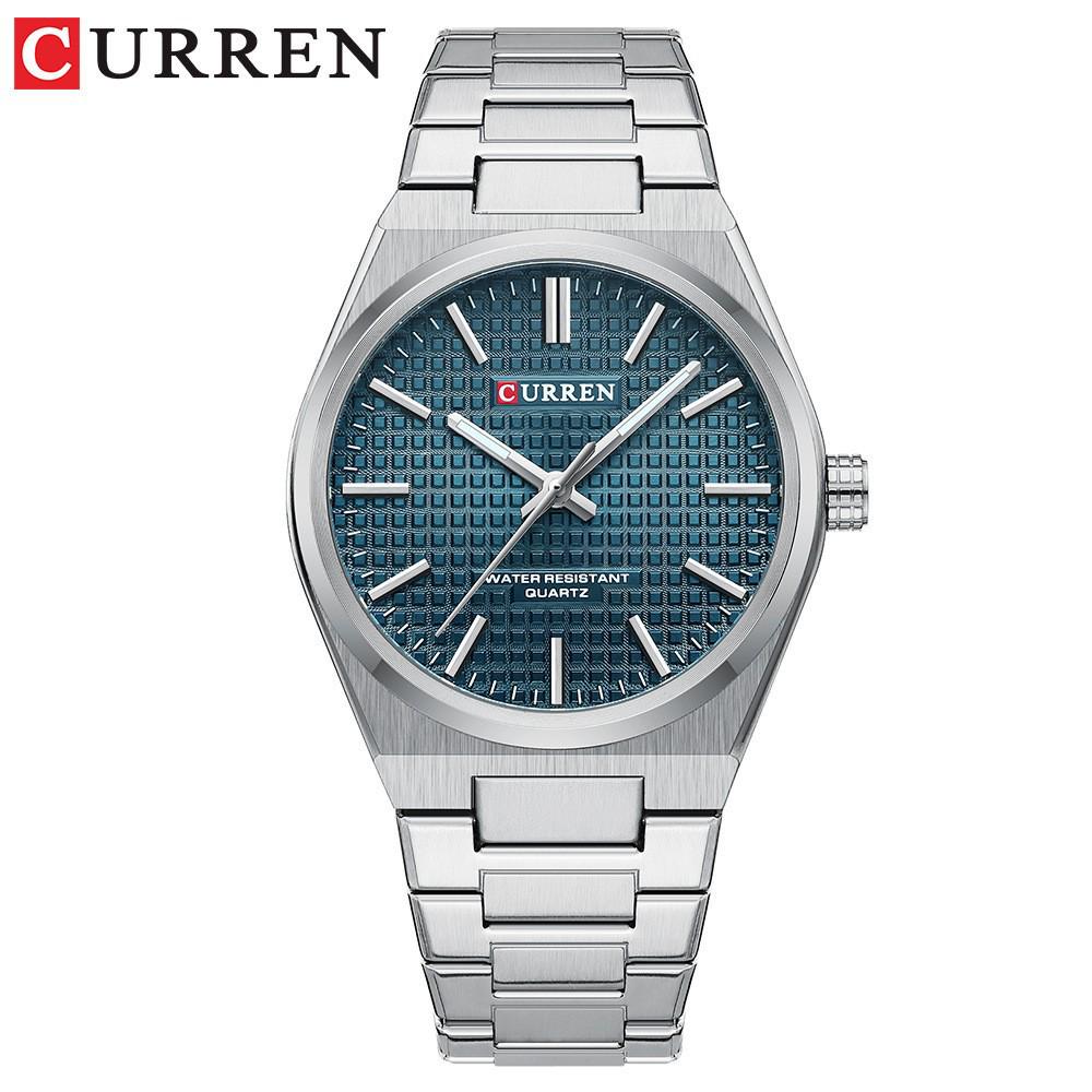 CURREN 8439 Men's Quartz Steel Band Business Casual Watch