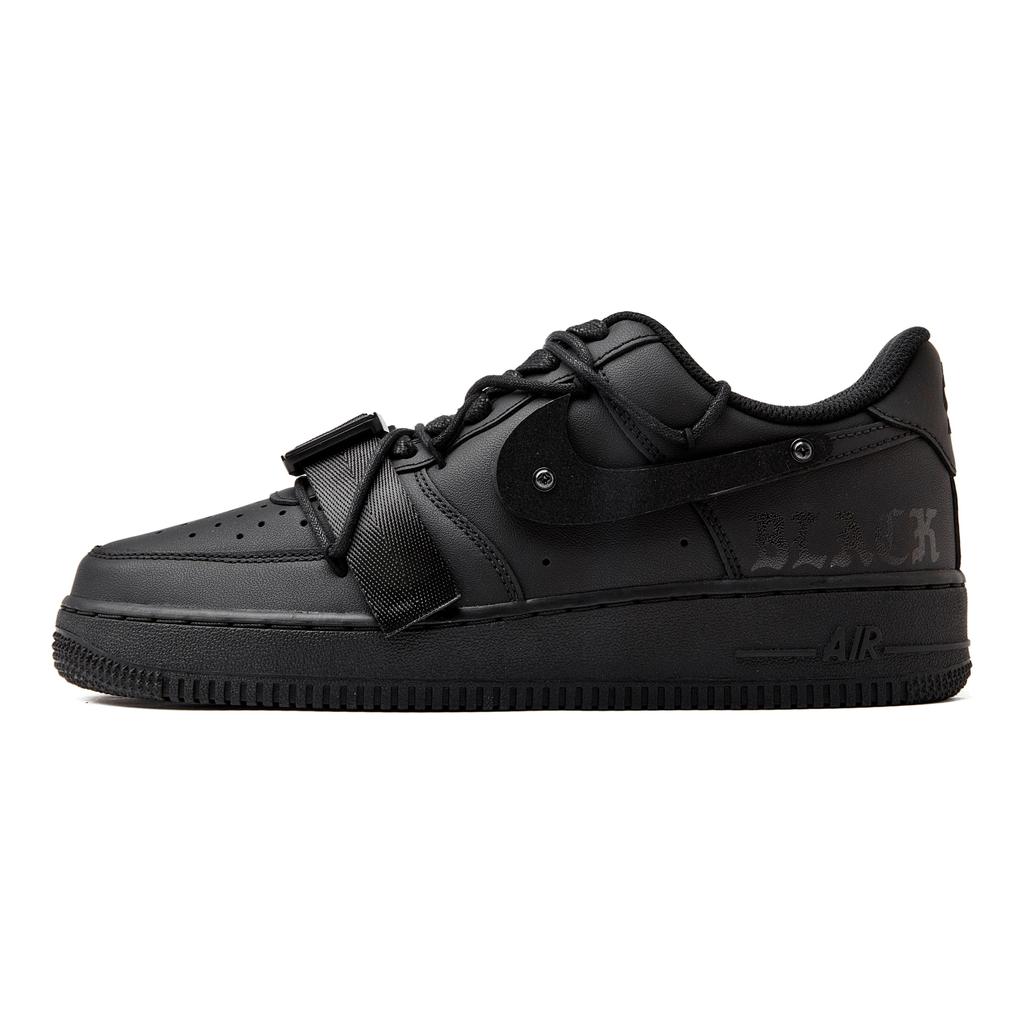 Nike Air Force 1 Low top Skateboard Shoes Unisex Pure Black CW2288-001(Team55-3DS-BOX)