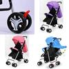 Lightweight Versatile Baby Stroller For Easy Travel Comfortable Seating And Lying Options