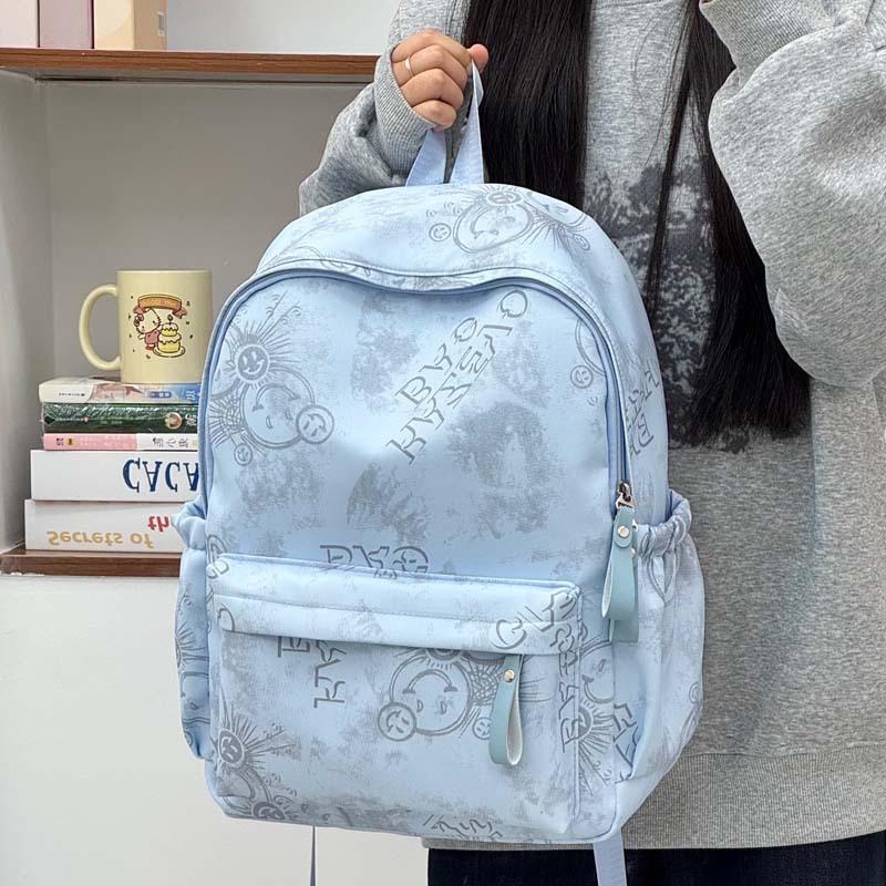 Zaino ins style alto valore zaino femminile studenti scuola media stampa trend Mori versatile studente zaino grande capacità